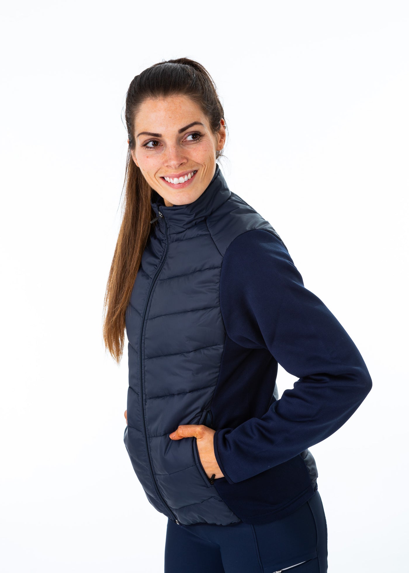 Unisex Navy Insulated Jacket