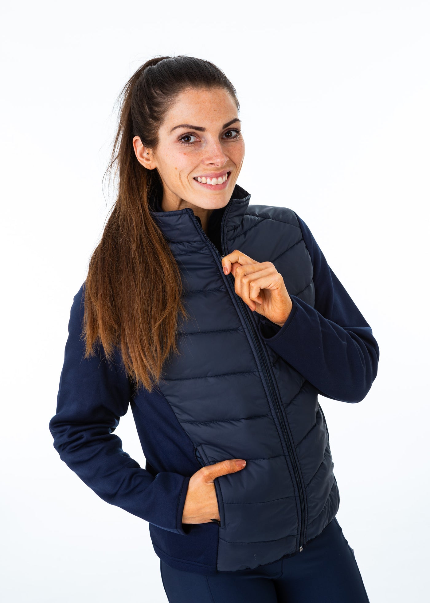 Unisex Navy Insulated Jacket