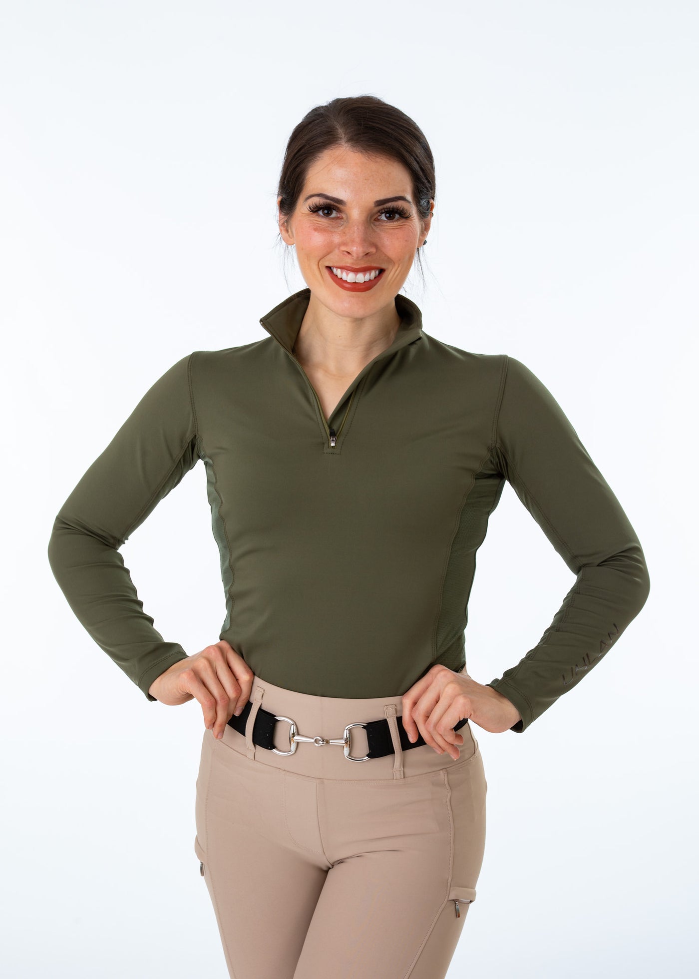 Hunter Green Unisex Technical Base Layer