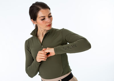 Hunter Green Unisex Technical Base Layer