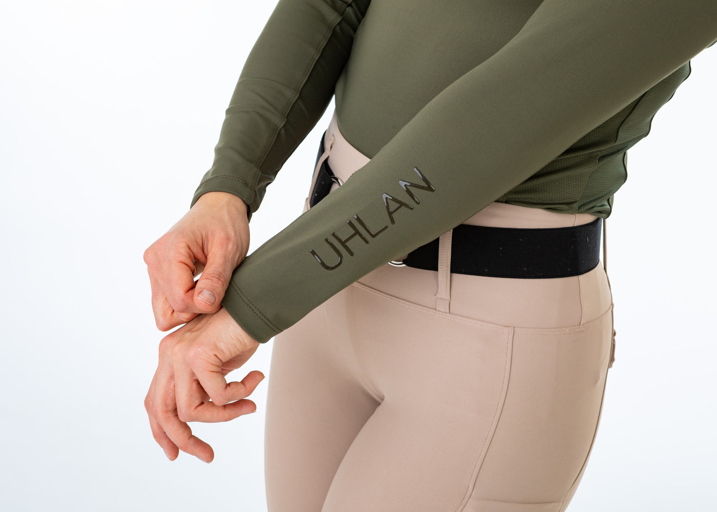 SAMPLE Unisex Hunter Green Technical Base Layer SMALL