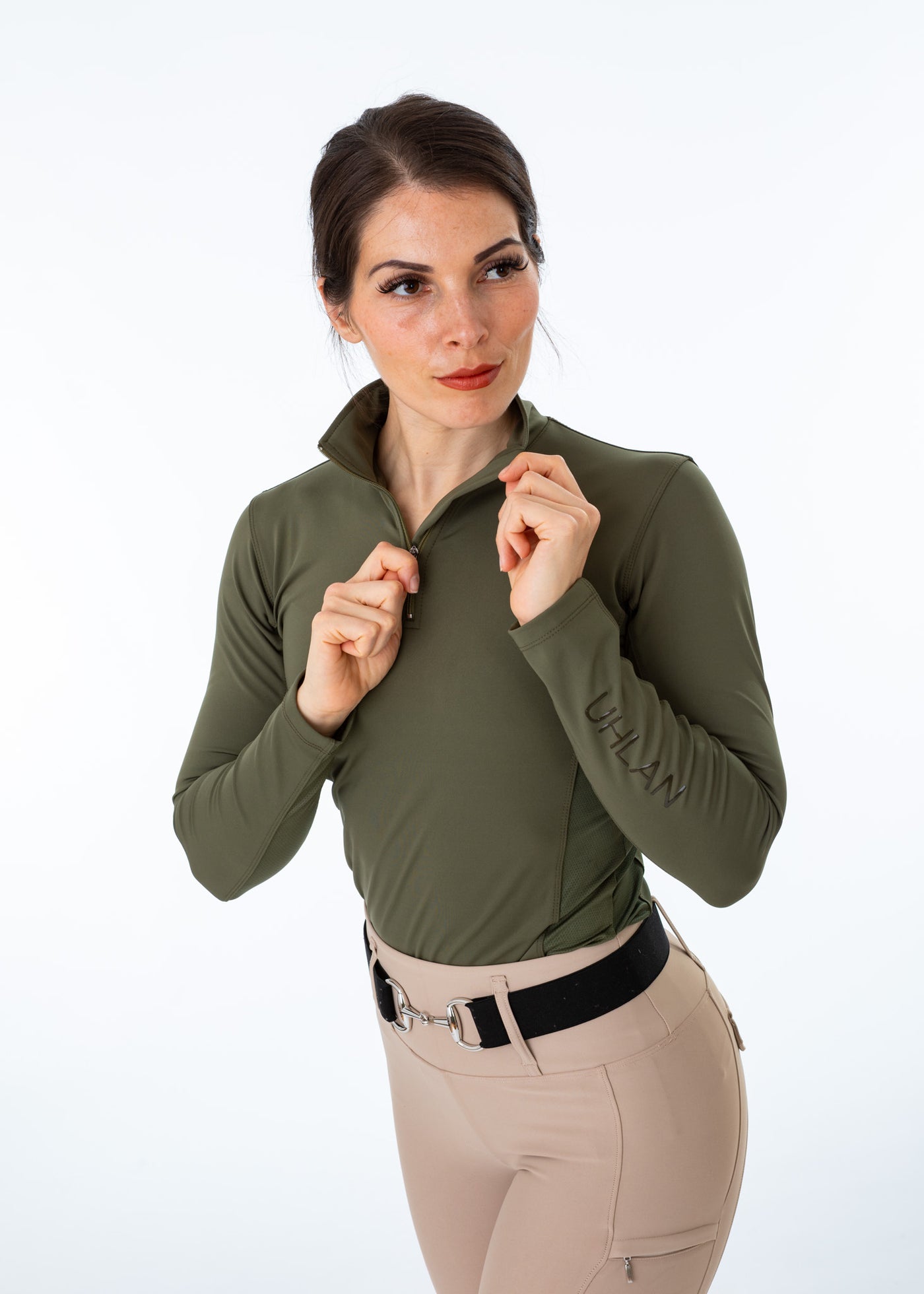 Hunter Green Unisex Technical Base Layer