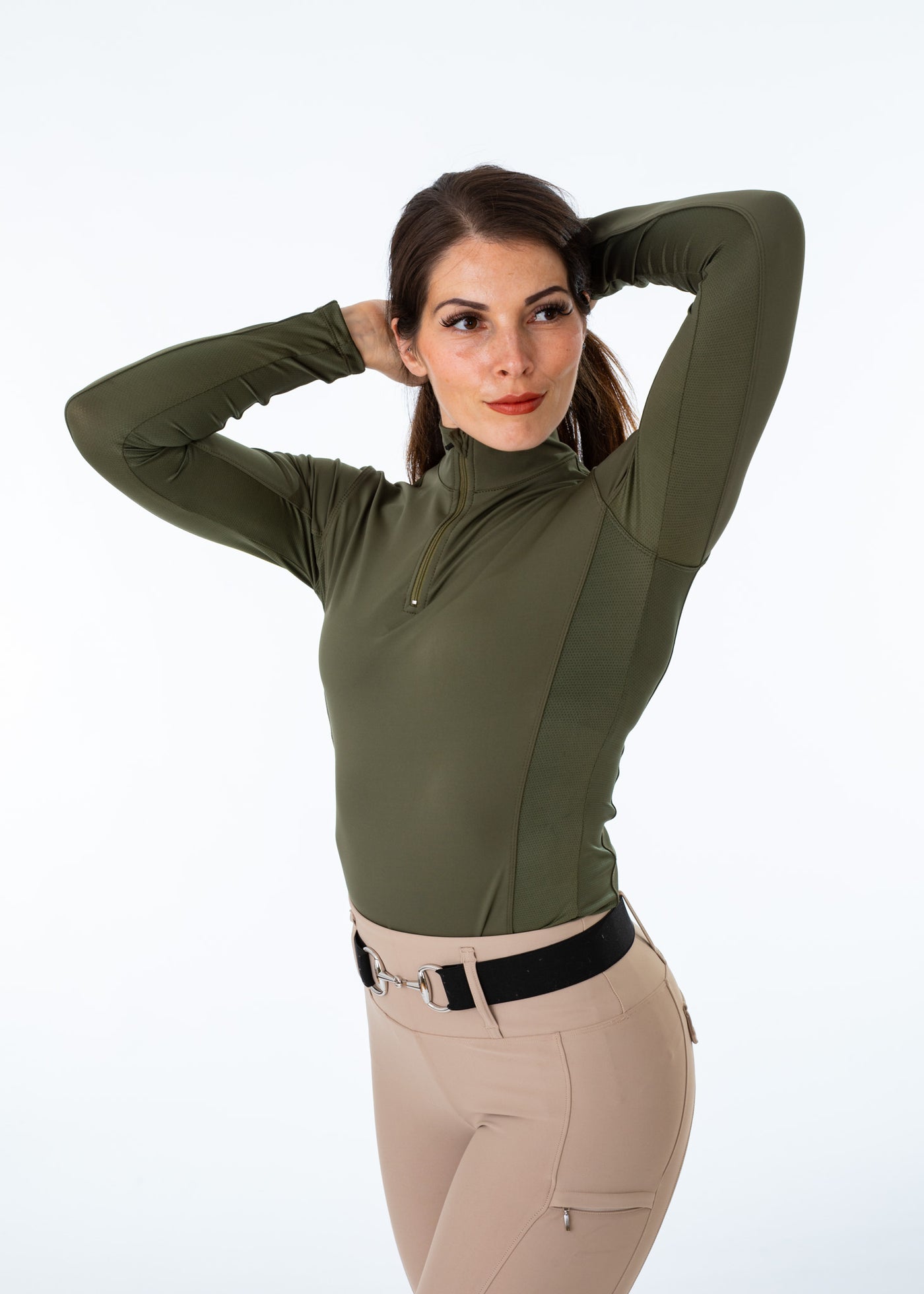 Hunter Green Unisex Technical Base Layer