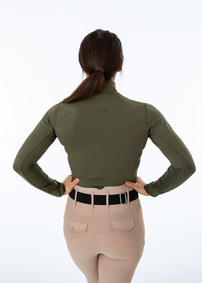 SAMPLE Unisex Hunter Green Technical Base Layer SMALL