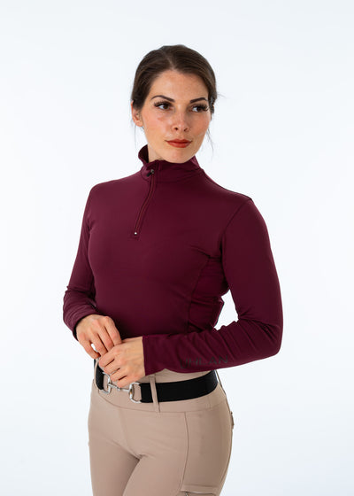 SAMPLE Unisex Plum Technical Base Layer MEDIUM