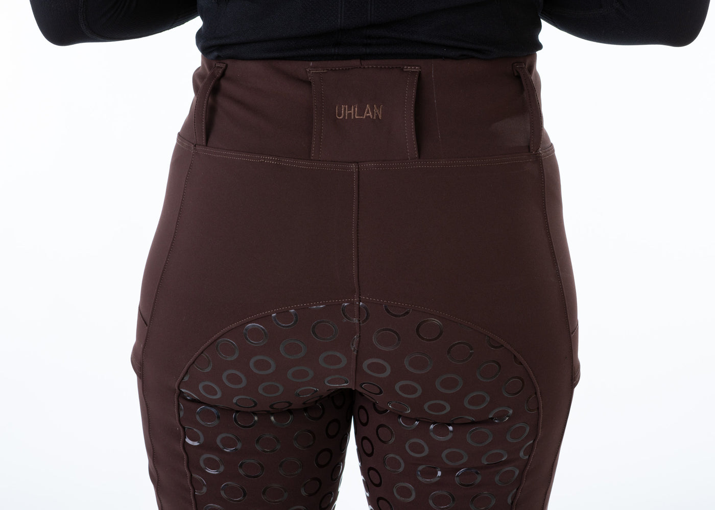 WORN ONCE IN PHOTOSHOOT Brown Water Resistant Micro Fleece Lined Leggings SMALL