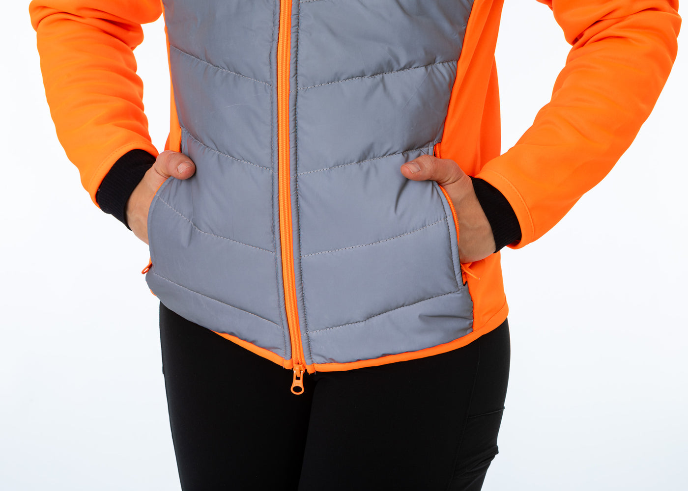 Orange Hi Viz Jacket - Worn in a photoshoot SMALL