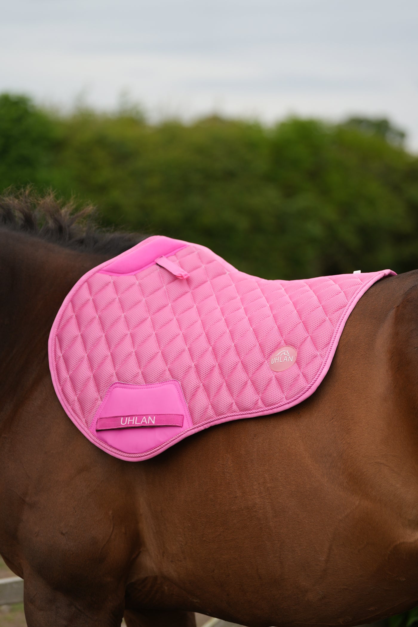 LIMITED EDITION Bubble Gum Pink Airflow Saddle Pad GP/Jump 2.0