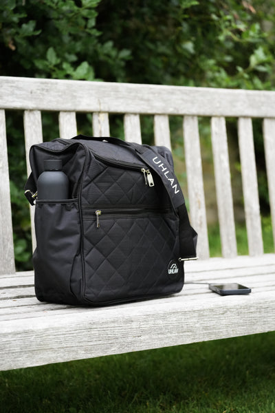 Black Grooming Pro Bag With USB Port & Drinks Cooler