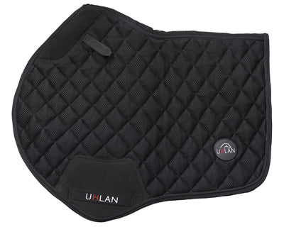 Black Airflow Saddle Pad GP/Jump