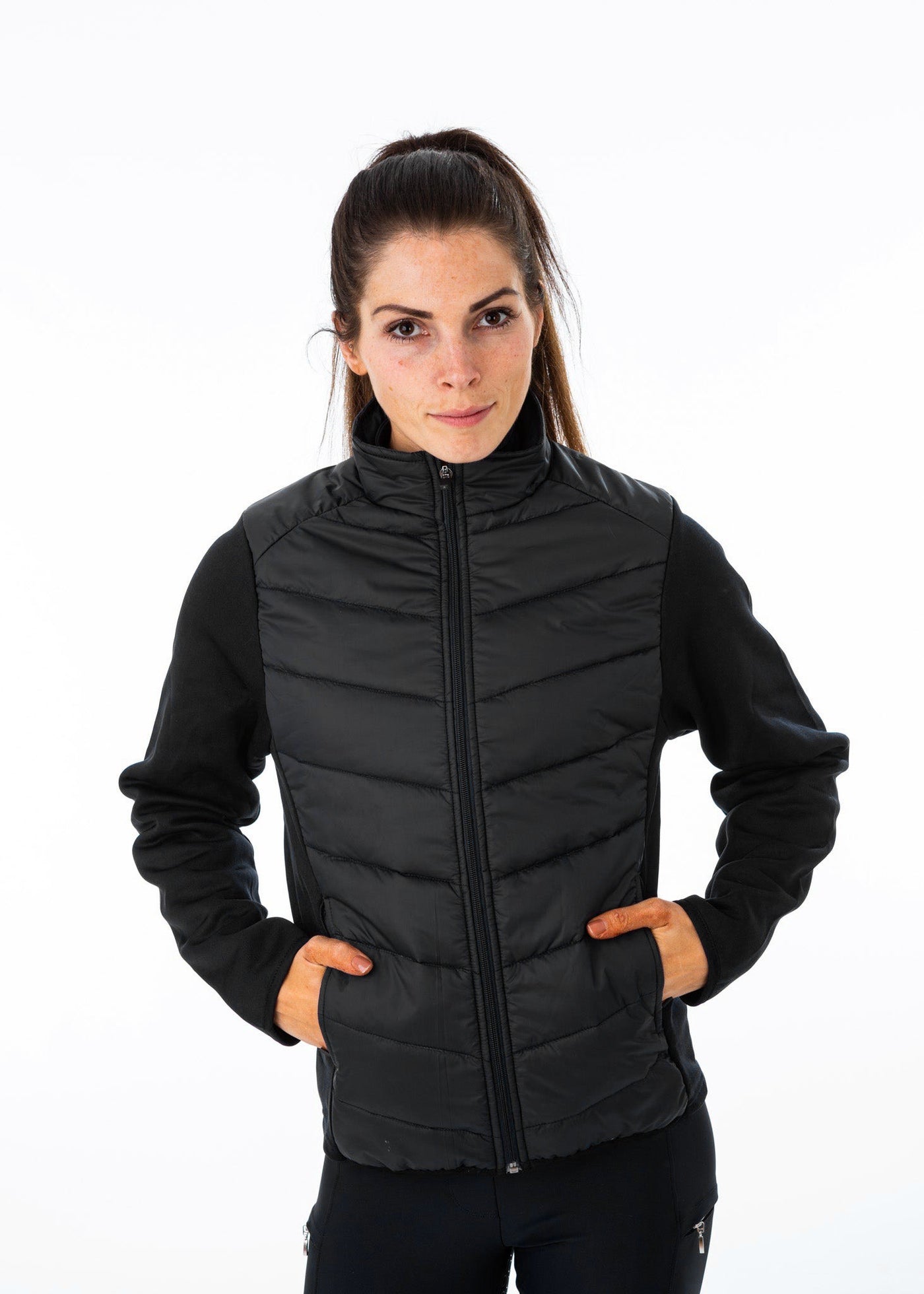 Unisex Black Insulated Jacket