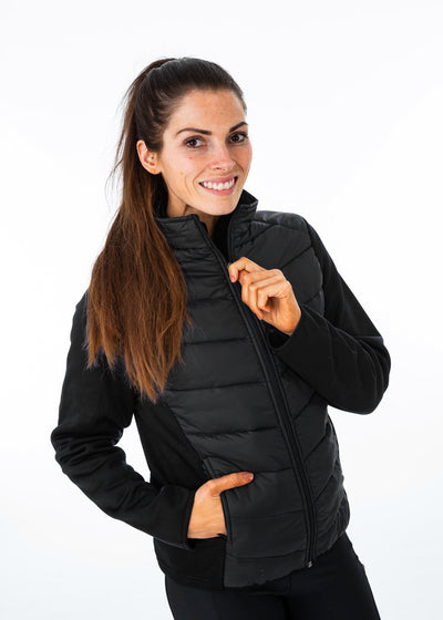 Unisex Black Insulated Jacket