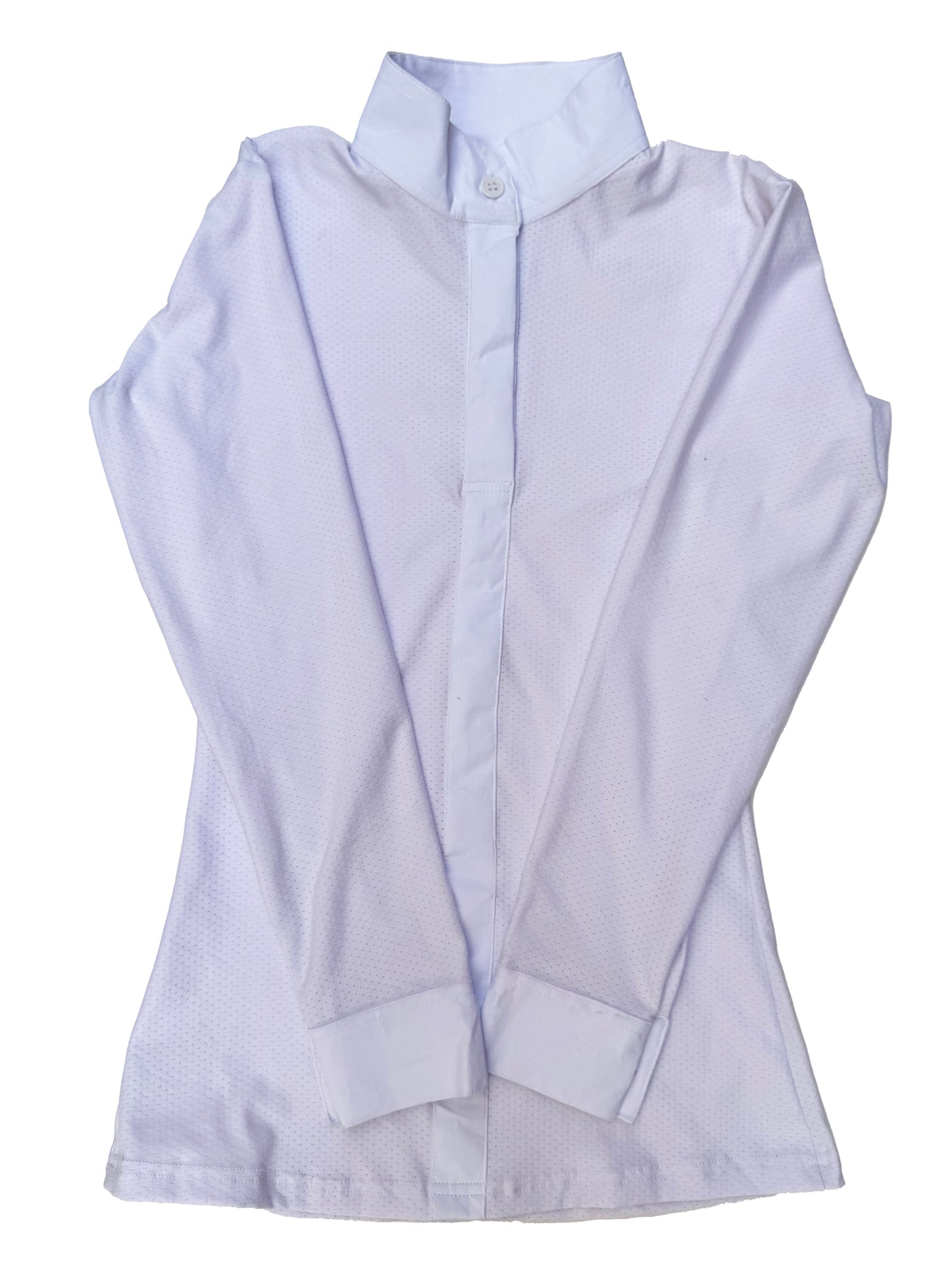 SAMPLE MEDIUM White Cotton Show Shirt