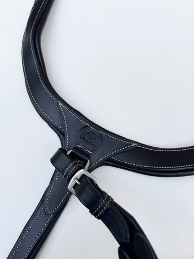 SAMPLE Brown Leather Breast Plate - FULL