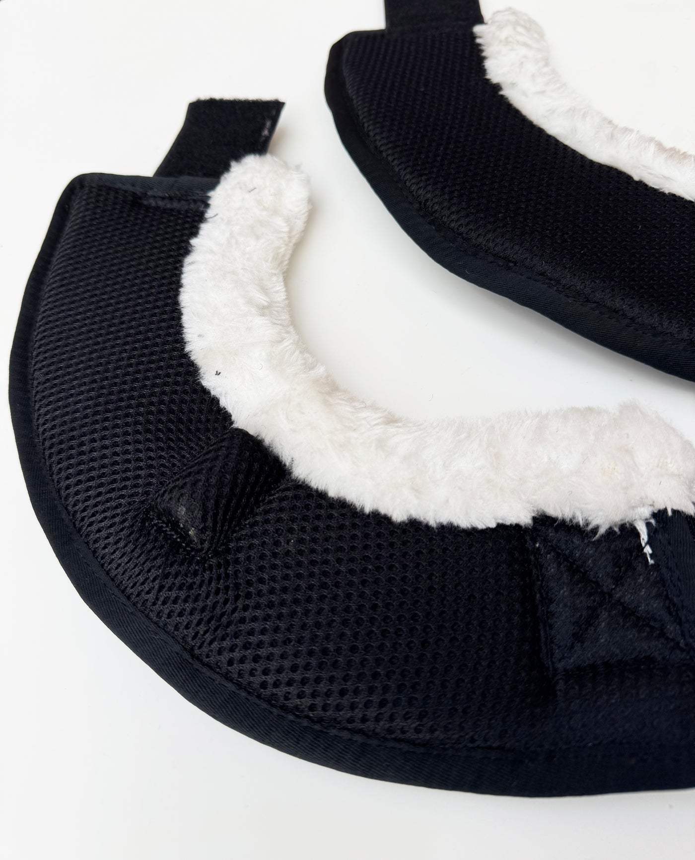 SAMPLE - Faux Fur Trim Airflow Over Reach Boots MEDIUM