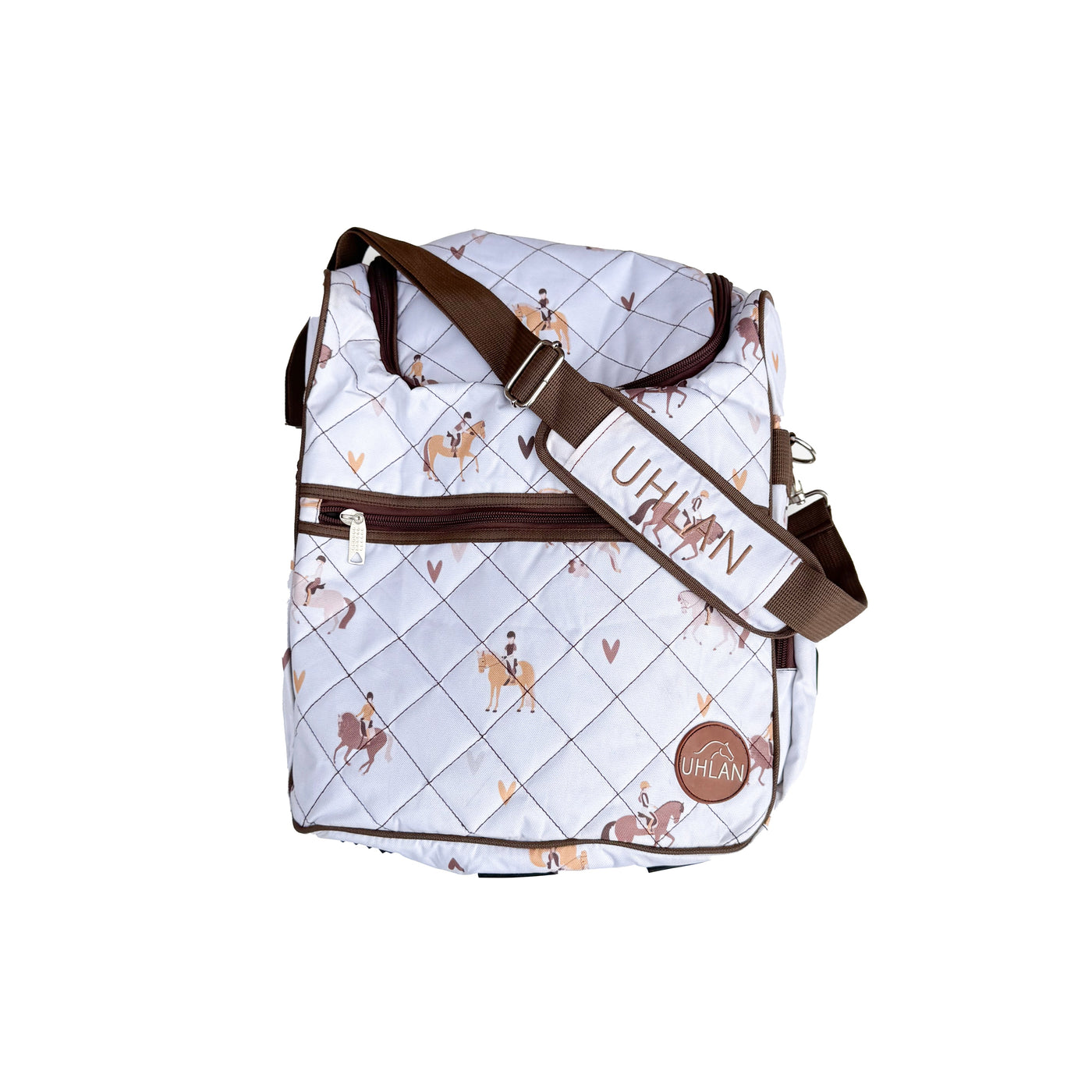 SAMPLE White Horse Grooming Bag