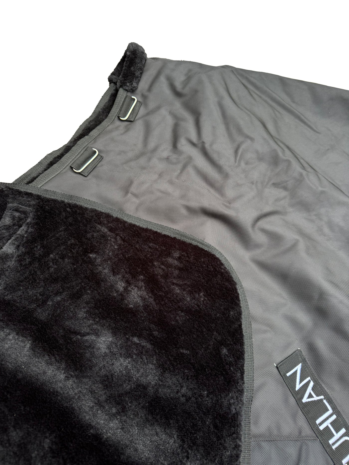 SAMPLE 1680D 6ft6" Faux Fur Lined 150g Turnout Rug - WIDE SHOULDERED