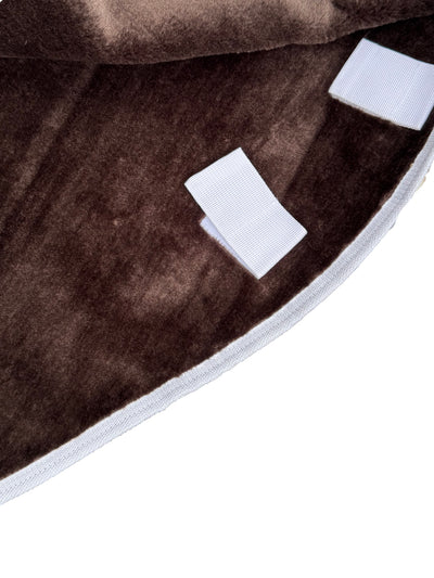 SAMPLE Faux Fur Lined Neck Cover - MEDIUM