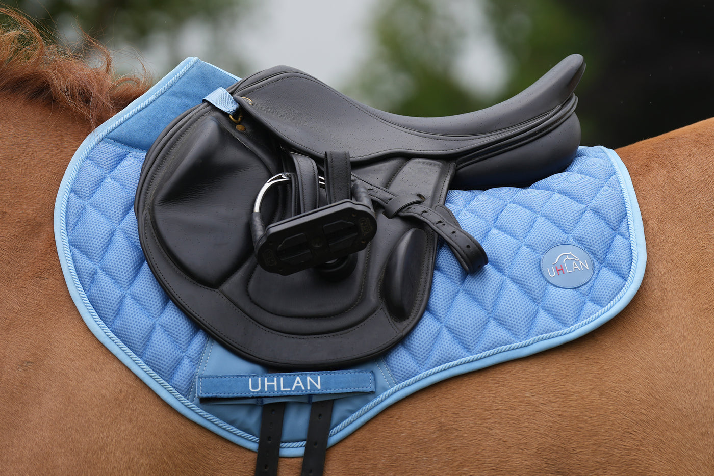 Baby Blue Airflow Saddle Pad GP/Jump 2.0