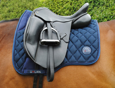 Navy Airflow Saddle Pad Dressage