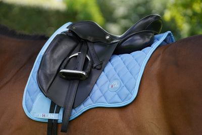 Baby Blue Airflow Saddle Pad Dressage