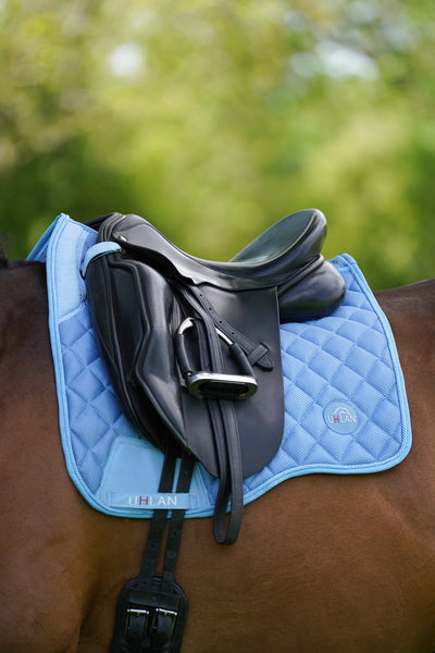 Baby Blue Airflow Saddle Pad Dressage