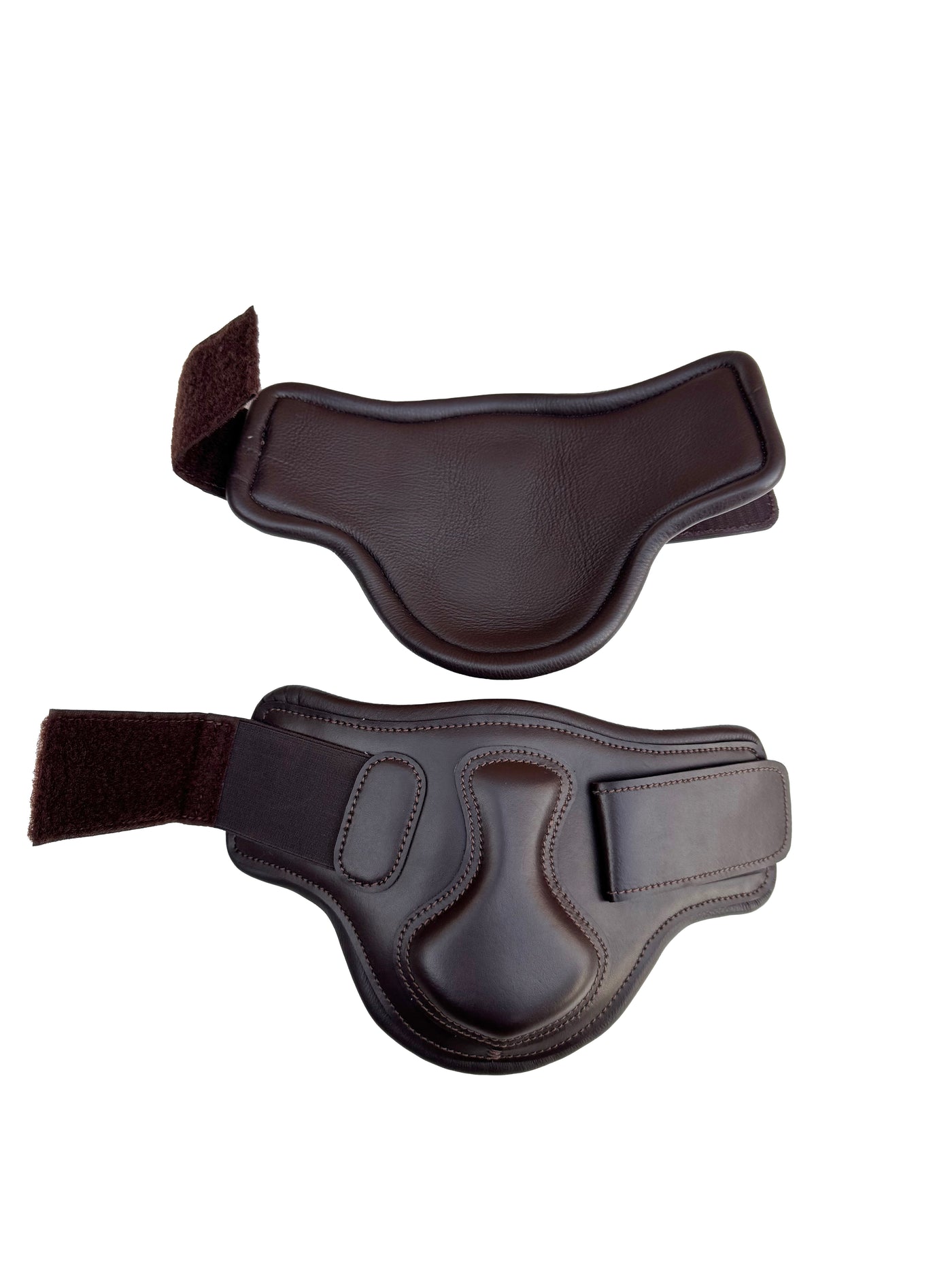 Brown Leather Tendon & Fetlock Boots - SAMPLE (FULL SIZE)