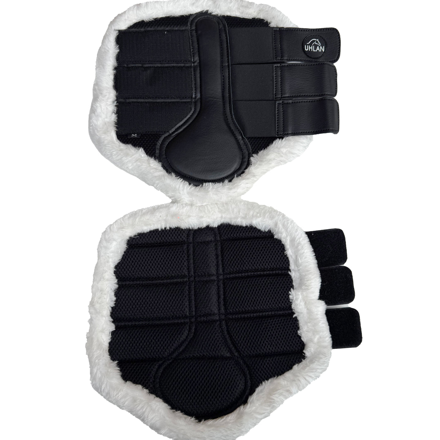 SAMPLE - Faux Fur Trim Airflow Brushing Boots MEDIUM