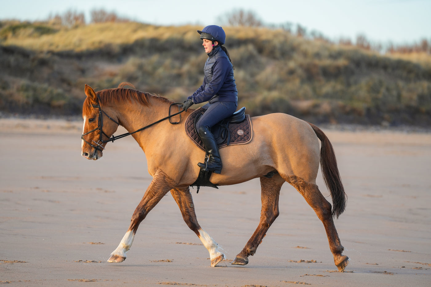 Brown GP/Jump Cotton Saddle Pad