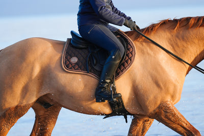 Brown GP/Jump Cotton Saddle Pad