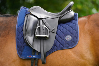 Navy Airflow Saddle Pad Dressage