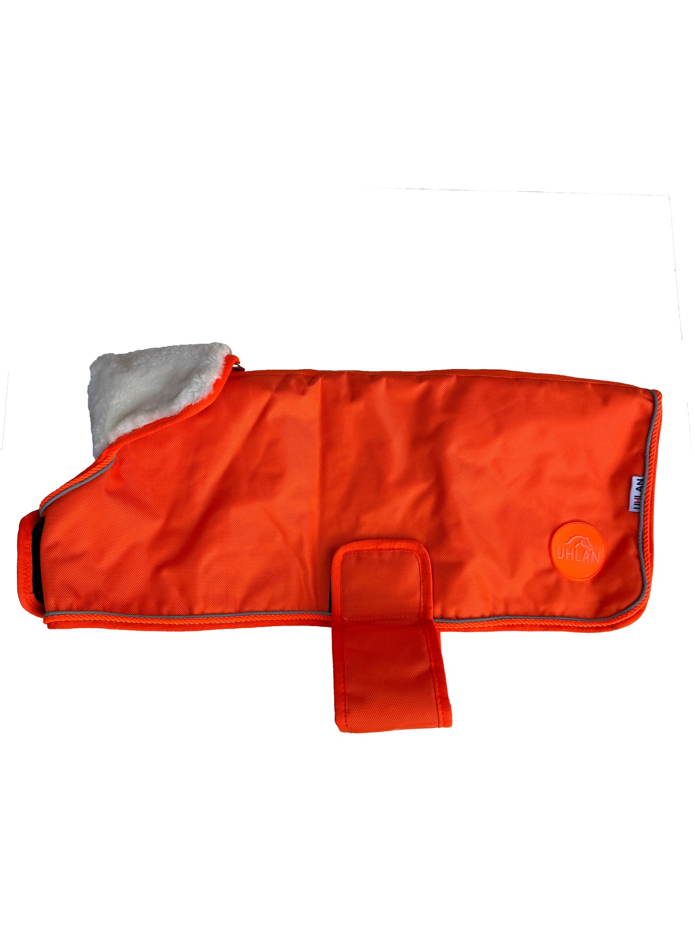 Orange Hi Viz Waterproof Dog Coat - SAMPLE - LARGE