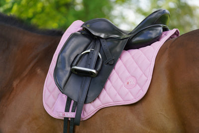 Baby Pink Airflow Saddle Pad Dressage