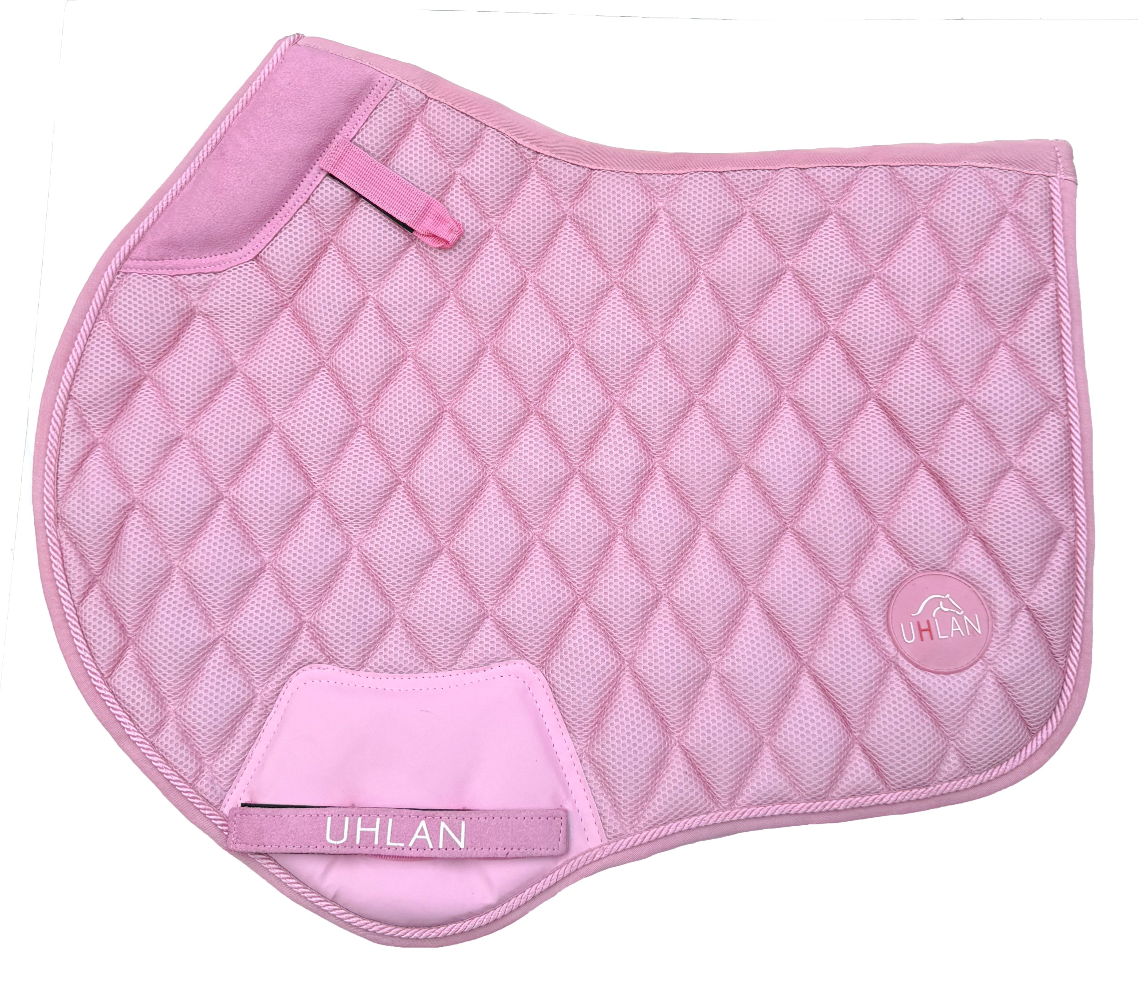 Flamingo Pink Airflow Saddle Pad GP/Jump Uhlan Breathable Lightweight ...