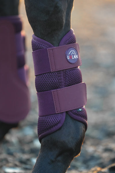 Plum Airflow Brushing Boots