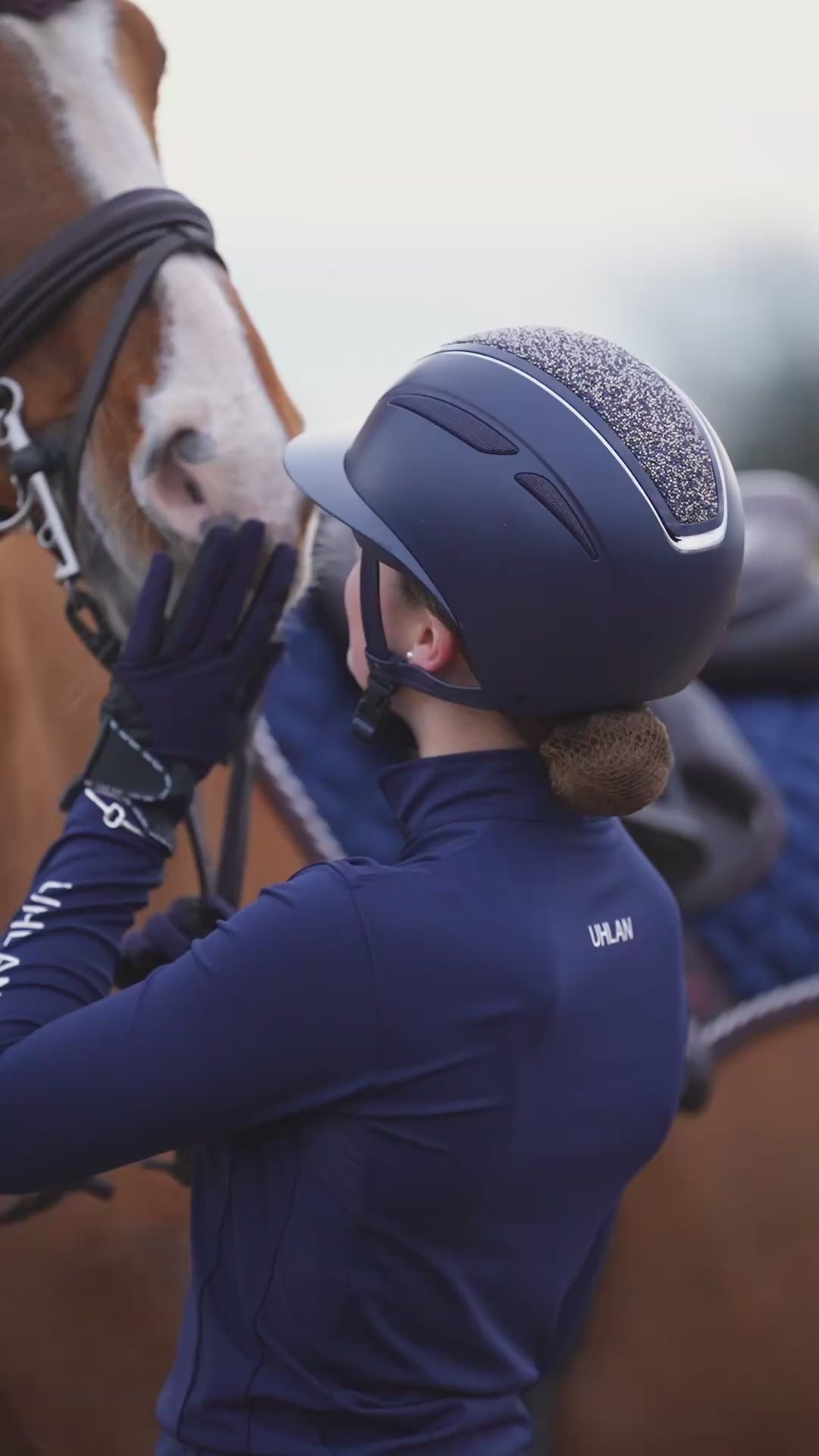 Navy GP/Jump Cotton Saddle Pad