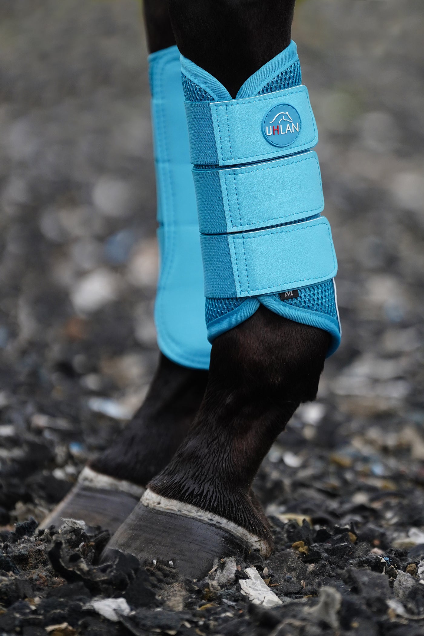Turquoise Airflow Brushing Boots