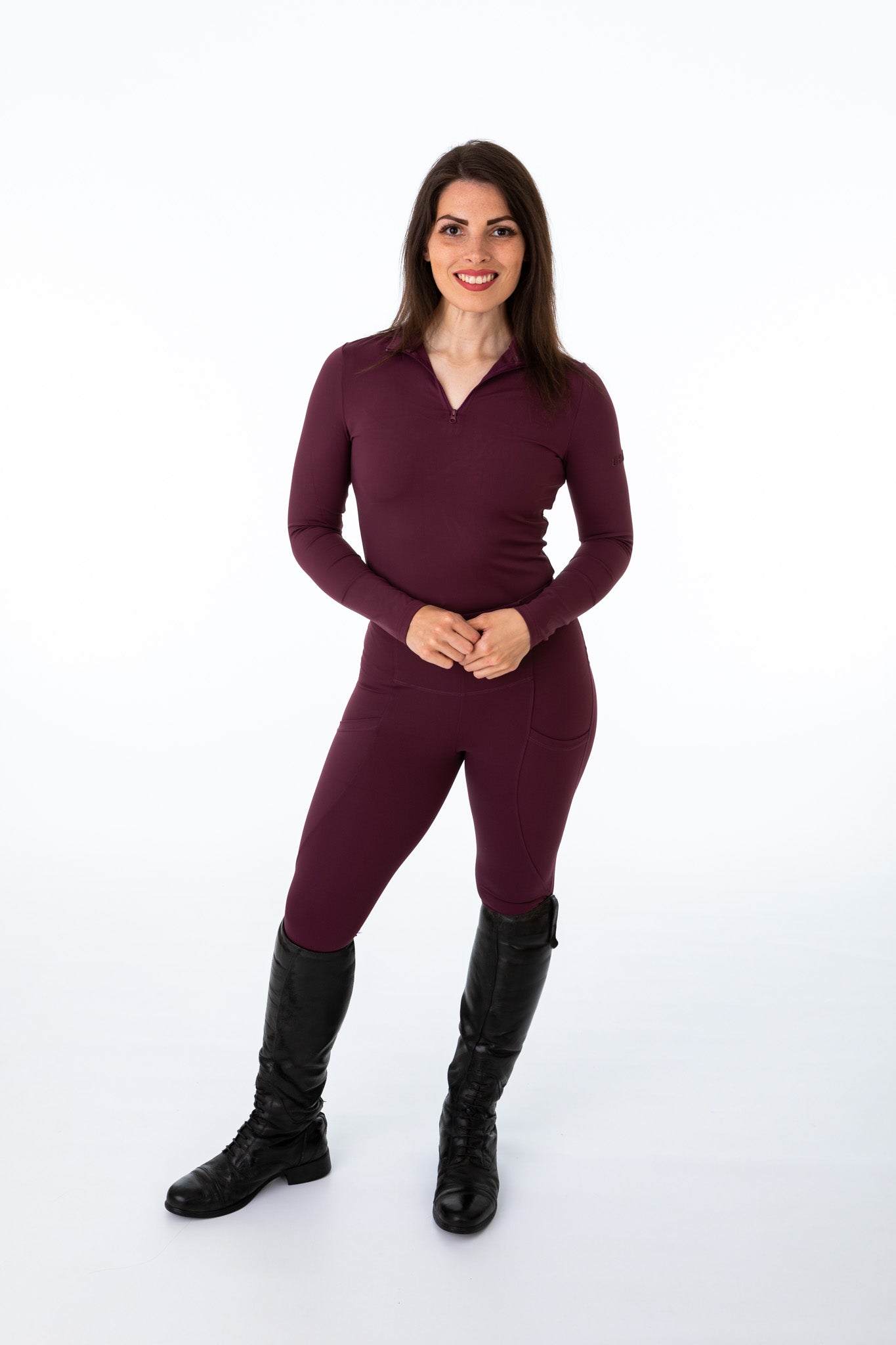 Maroon Technical Base Layer