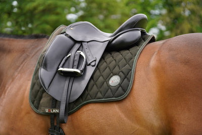 Hunter Green Airflow Saddle Pad Dressage 2.0