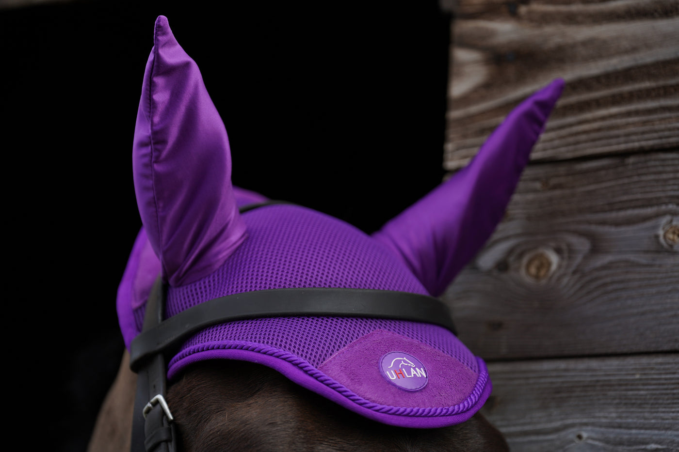 Purple Airflow Fly Veil/Ear Bonnet