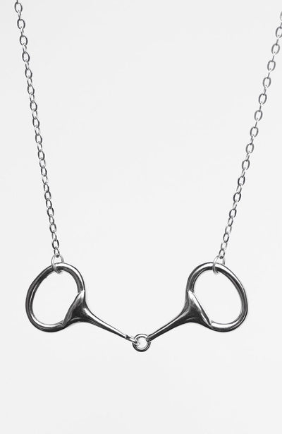 Silver Snaffle Necklace